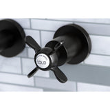 Essex Double-Handle 3-Hole Wall Mount Bathroom Faucet