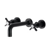 Essex Double-Handle 3-Hole Wall Mount Bathroom Faucet